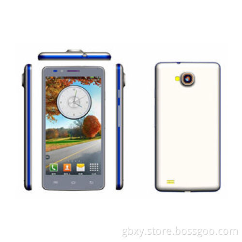 5-inch Smart Phone, MTK6582 Quad-core, 512MB+4GB, 0.3+5.0MP, QHD, 1,600mAh